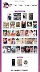 Este divertido juego lo podrás realizar desde cualquier dispositivo: Bts Yoongi Photocards Albumes De Bts Tira De Fotos Plantillas De Letras Para Imprimir
