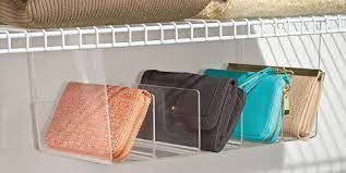 First, make sure to choose the right size of boxes or bins. 10 Organizers To Store Purses And Handbags Purse Storage Ideas
