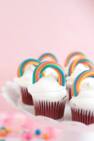 They will never get old, and neither will the rainbow trend! Twizzler Rainbow Cupcake Toppers Diy