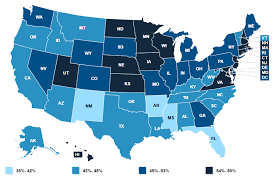 The exact distance from the east coast of the united states to the west coast varies based on your starting coast, your ending coast, and your route between the two coasts. How Many Americans Get Health Insurance From Their Employer