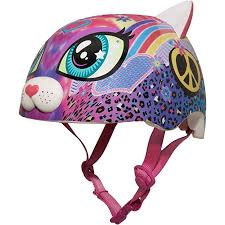 Amazonsmile Raskullz Girls Kitty Tiara Helmet Dark Pink Ages 5 Sports Outdoors Bike Helmet Kids Bike Toddler Bike