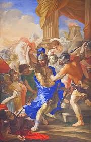 Martirio De San Mauricio 1636 1640 Gian Lorenzo Bernini Carlo Pellegrini Museos Del Vaticano Roma Lazio Rubens Paintings Dark Paintings Baroque Painting