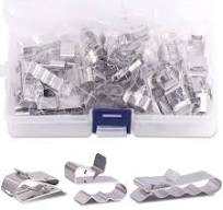 60 Pieces Stainless Steel Cable Clips kit with 34 mm 23mm 14mm Wiring Frame  Clip PV Module Wire Management for Solar Application Trailer Boat Auto