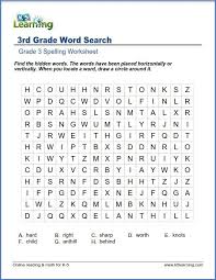 Worksheets 3rd Learning Grade Afrikaans Spelling Worksheets 3rd Grade Words Grade Spelling