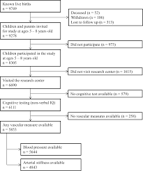 association of blood pressure and arterial stiffness with