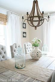 Coastal Inspired Decorating Farmhouse Dining Rooms Decor Coastal Dining Room Farmhouse Dining Room
