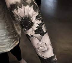 Maybe you would like to learn more about one of these? Flowers Tattoo By Mike Flores Post 26312 Black Flowers Tattoo Tattoos Sunflower Tattoos