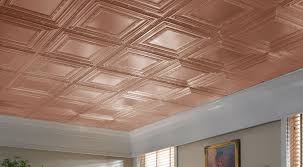 Metallaire Bead Copper 24 X 48 Suspended Ceiling Systems Armstrong Ceiling Ceiling Tiles