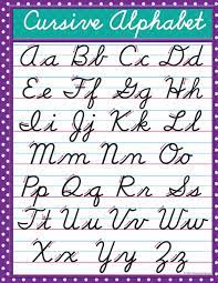 Teach your pupils to dot their i's and cross their t's with this traceable handwriting worksheet that doubles as a correct letter formation chart. Cursive Alphabet Cursive Handwriting Workbook For Kids And Teen Beginning Cursive Helps Children Learn The Basics Of Cursive Writing In The Most Enjoyable And Fun Way Stewart Mike 9785983689671 Amazon Com Books