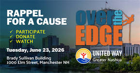 Over The Edge 2026 – United Way of Greater Nashua