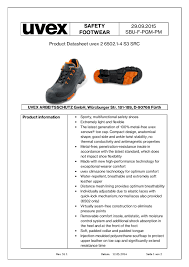 Uvex Safety Shoes Conforms To En Iso 20345 2011 S3 Src