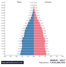 Population Pyramids Of The World From 1950 To 2100 Ap