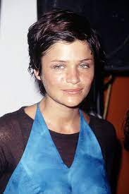 Helena 1996 Short Hair Highlights Short Hair Styles Short Dark Hair