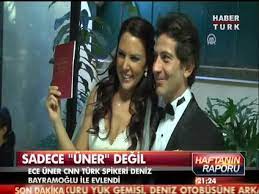 Kanal d haberin yeni sunucusu deniz bayramoğlu, show ana haber spikeri ece üner'in kocası çıktı! Ece Uner Dunya Evine Girdi Ece Uner Cnn Turk Spikeri Deniz Bayramoglu Ile Roma Da Evlendi Haberturk Tv