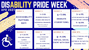 June 2021 diversity calendar june is lesbian, gay, bisexual, and transgender pride month, established to recognize the impact that gay, lesbian, bisexual and transgender individuals have had on the world. Disability Pride Week Neurodiversity At Duke