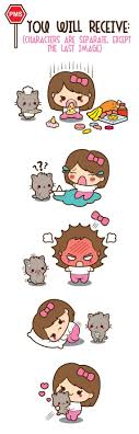 Kawaii Girl Clipart Pms Clipart Period Clipart Cute Girl Clip Art Bad Mood Clipart Kawaii Cat Clipart Commercial Use Girl Clipart Kawaii Girl Clip Art