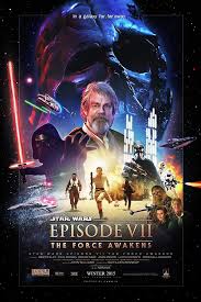 Episode vii will focus on the original characters of luke skywalker, princess leia and han solo. Star Wars Episode Vii The Force Awakens Poster Star Wars Movies Posters Star Wars Vii Star Wars Episodes