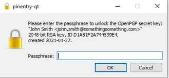 I get window, where i need enter my passphrase: Using Pgp Encryption To Protect Your Data Interworks