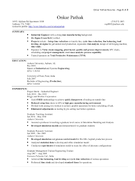 How to make an integrated mechanical engineer job description for cvs. Industrial Engineer Cv Doc May 2021