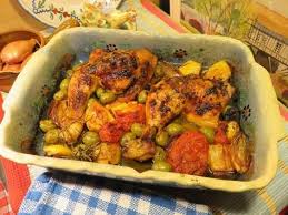 Cuisses De Poulet Roties Mere Mitraille Poulet Roti Au Four Poulet Fermier Recette De Plat