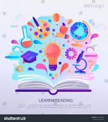 Education Infographic Concept Banner Open Book With Signs And Symbols Of Knowledge Background For Scho Educational Infographic Open Book Free Vector Graphics