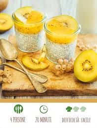 Aggiungete a questo punto i semi di chia e mescolate bene per incorporarli. Budino Ai Semi Di Chia Con Salsa Kiwi E Passion Fruit Ricette Banco Fresco