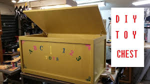 This diy toy box doubles as a bench, is safe for tiny fingers, and stores children's accessories with style. Homemade Toy Chest Diy Toy Box Youtube