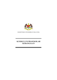 Dihasilkan dan ditaip oleh cikgu wong yick yim , 201. Sukatan Pelajaran Prasekolah