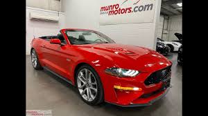 Classic ford mustang convertible car. 2019 Ford Sold Sold Sold Mustang Gt Premium Convertible Race Red Auto With Just 31k Kms Youtube