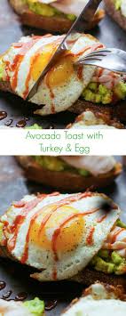 Avocado Toast With Turkey And Egg The Lemon Bowl Recipe Healthy Breakfast Recipes Satisfying Food Healthy Breakfast