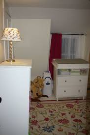 Completed Nursery Ikea Alvine Rug Flatwoven Multicolor With Pink Trim