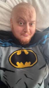 I have terminal stage 4 cancer and everyone knows I love Batman. My friend  got me this awesome Batman blanket and I am gonna be wearing it to chemo.