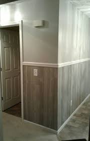 For years, homeowners have looked to wood molding chair rail to protect walls from wearing and scratching caused by chair backs pushed up against many of these panel chair molding designs, available in sizes from 24 inches high to 48 inches high, resemble plaster castings with patterns that. Half Wall Wood Paneling Makeover Paint Colors 20 Ideas Paneling Makeover Wall Paneling Makeover Wood Paneling Makeover