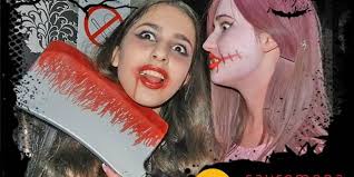 Savremena's teachers and students spent Halloween together