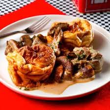 Yorkshire Pudding Aux Champignons Recettes De Cuisine Recettes Cuisine Anglaise Alimentation