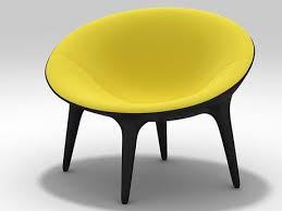 S T Strange Thing Lounge Chair 3d Model By Design Connected Chair Design Chair Furniture Design Modern