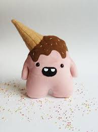 Oops Das Ungeschickt Aber Hubsch Rosa Plusch Monster Homemade Dolls Plushies Kawaii Plushies