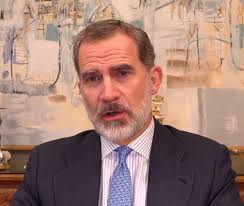 El Rey Felipe reaparece con buen aspecto (y poblada barba canosa) desde su  confinamiento en La Zarzuela
