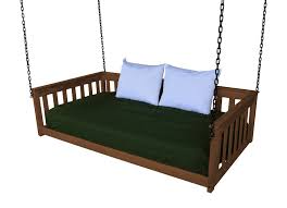Check out our daybed swing selection for the very best in unique or custom, handmade pieces from our hammocks & swings shops. Pine Wood Porch Daybed Swing From Dutchcrafters Amish Furniture