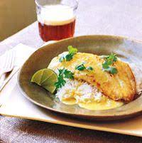 Orange Roughy On Rice With Thai Spiced Coconut Sauce Recipe Coconut Sauce Orange Roughy Recipes Fish Recipes