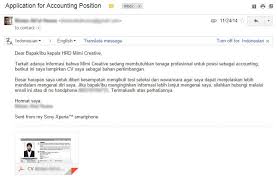 Hasil Gambar Untuk Contoh Lamaran Kerja Lewat Email Yang Menarik Untuk Fresh Graduate Bentuk Pengikut