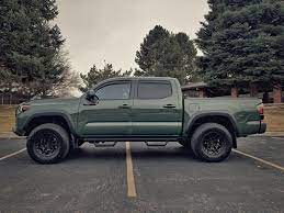 Find a new tacoma at a toyota dealership near you, or build & price your own toyota tacoma online today. Army Green Thread Let S Keep It Green Tacoma Truck Toyota Tacoma Mods Toyota Trucks