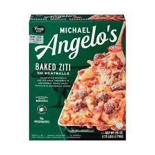 This baked ziti is layered almost like a lasagna to ensure every bite has enough creamy ricotta, stringy mozzarella and tangy tomato sauce but the key to its success comes from undercooking the pasta during the initial make the tomato sauce: Michael Angelo S Frozen Baked Ziti With Meatballs 28oz Target