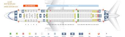 Seat Map Airbus A330 200 Etihad Airways Best Seats In The Plane