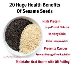 Black sesame seed oil is beneficial against hair fall and may even induce hair growth as it is rich in two vital compounds nigellone and thymoquinone. 20 Huge Health Benefits Of Tiny Sesame Seeds Superfood