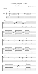 Game of thrones main theme adapted for a first/second year piano player. Game Of Thrones Theme Electric Guitar Theme Image