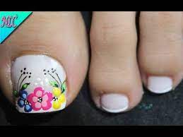 Podéis ver uñas de color neón, que dan un. 34 Ideas De Arte En La Una Del Dedo Del Pie Unas De Los Dedos Unas Manos Y Pies Disenos De Unas Pies