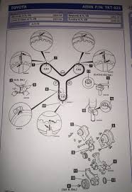 lexus v8 timing belt or chain chart fe tundra sequoia v8