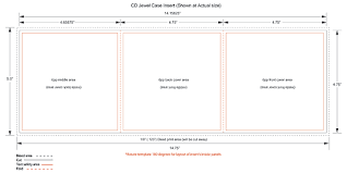 Free customizable iwork cd templates for mac pages including cd covers, jewel cases, inserts, sleeves, booklets, and more. Cd Jewel Case 6 Panel Insert Templates For Duplication And Replication