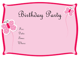 Invitation ideas blank invitation template possumthemovie com. Printable Birthday Invitation Cards Templates Templat Undangan Undangan Pesta Desain Kartu Undangan